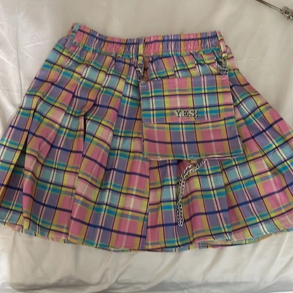 Harjiku plaid skirt - Picture 3 of 4